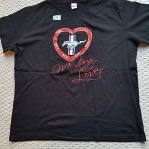 Ford licensed Mustang t-shirts for women.